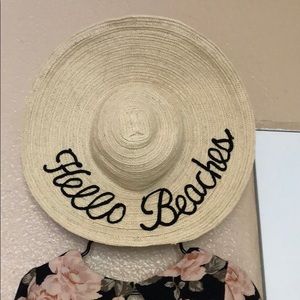 Sun hat “Hello Beaches”